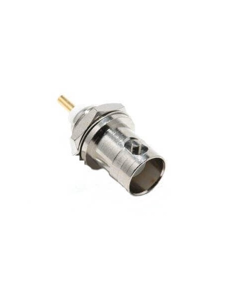 CONECTOR BNC/H PANEL REDONDO