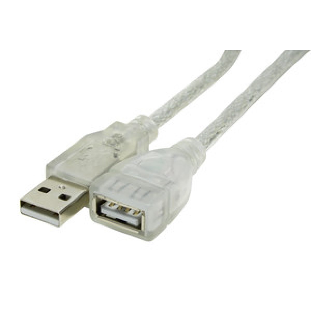 CABLE USB A/M - USB A/H (0.35M)