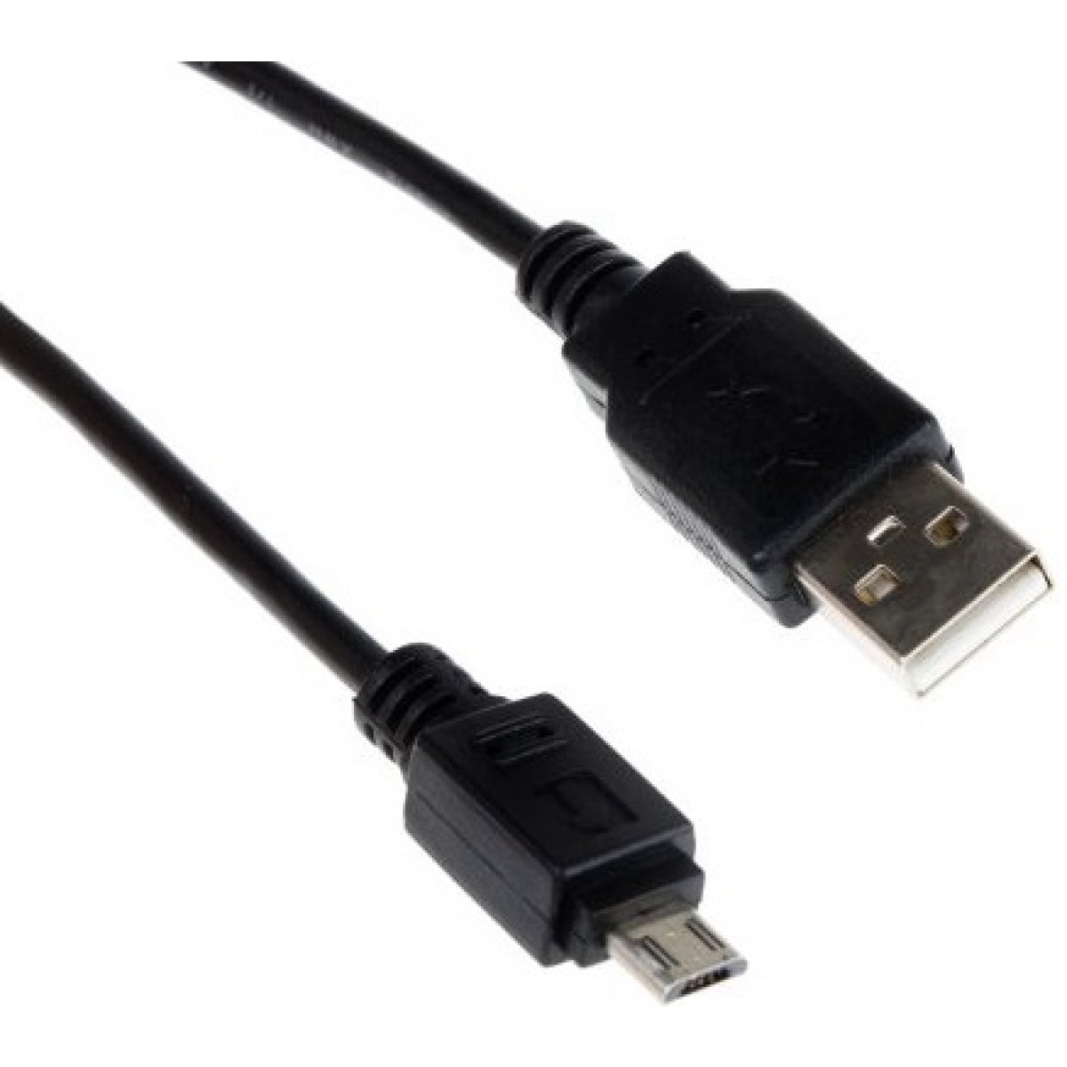 CABLE USB A/M - MICRO USB B/M 2.0 (1M) A.C. NEGRO