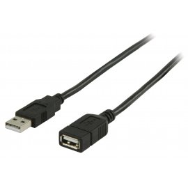 CABLE USB A/M - USB A/H 2.0 (3M)