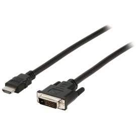 CABLE DVI/M 24+1 - HDMI/M (2M) NEDIS