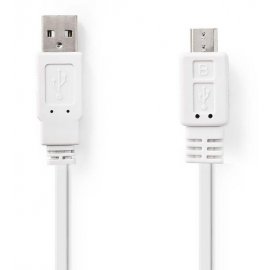 CABLE USB A/M - MICRO USB B/M 2.0 (1M) (BL) NEDIS