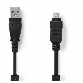CABLE USB A/M PARA CAMARA 12 PIN OLYMPUS (2M)