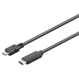 CABLE MICRO USB B/M -  USB C/M 2.0 (1M)