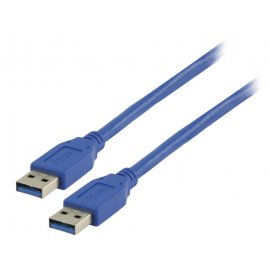 CABLE USB A/M - USB A/M 3.2 (1M) AZUL