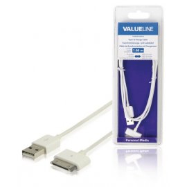CABLE DATOS USB IPHONE (1M)