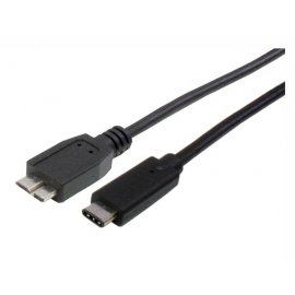 CABLE MICRO USB B/M -  USB C/M 3.1 (1.8M) DCU
