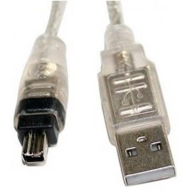 CABLE USB A/M - FIREWIRE 4P/M (1M)