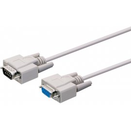 CABLE SERIE DB9/M - DB9/H (5M)