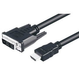 CABLE DVI/M 18+1 - HDMI/M (2M) NIMO