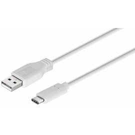 CABLE USB A/M - USB C/M 2.0 (2M) NIMO BLANCO