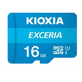 TARJETA MEMORIA MICRO SD 16GB CLASE 10 KIOXIA
