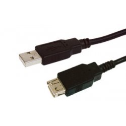 CABLE USB A/M - USB A/H 2.0 (2M)