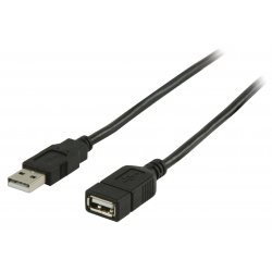 CABLE USB A/M - USB A/H 2.0 (3M)