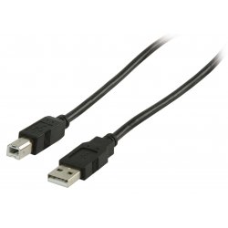CABLE USB A/M - USB B/M 2.0 (2M)