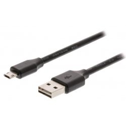 CABLE USB A/M - MICRO USB B/M 2.0 (2M) HQ