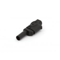 BANANA 4mm APILABLE - NEGRA (IEC1010)