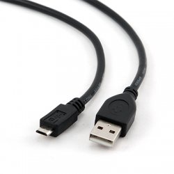 CABLE USB A/M - MICRO USB B/M 2.0 (1.8M)