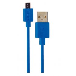 CABLE USB A/M - MICRO USB B/M 2.0 (2M) AZUL DCU