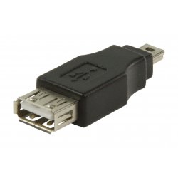 ADAPTADOR USB A/H - MINIUSB B/M 5pin
