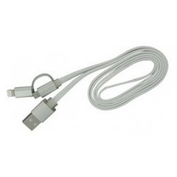 CABLE DATOS USB MICRO USB/LIGHTNING (1M) DH