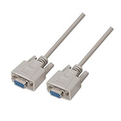 CABLE NULL MODEM DB9/H - DB9/H (1.8M)