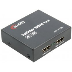 SPLITTER 1 ENTRADA - 2 SALIDAS HDMI 3D 4K NIMO