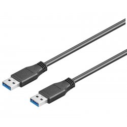 CABLE USB A/M - USB A/M 3.0 (0.5M)