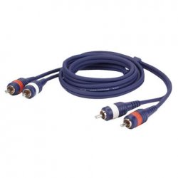 CABLE 2 RCA/M - 2 RCA/H (0.5M)