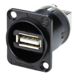 CONECTOR USB A/H - USB B/H CHASIS SEETRONIC